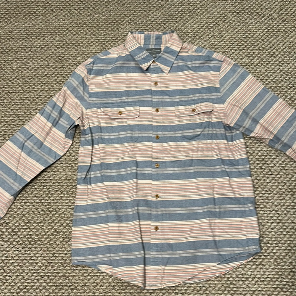 LL Bean Signature Slim Fit Size medium flannel